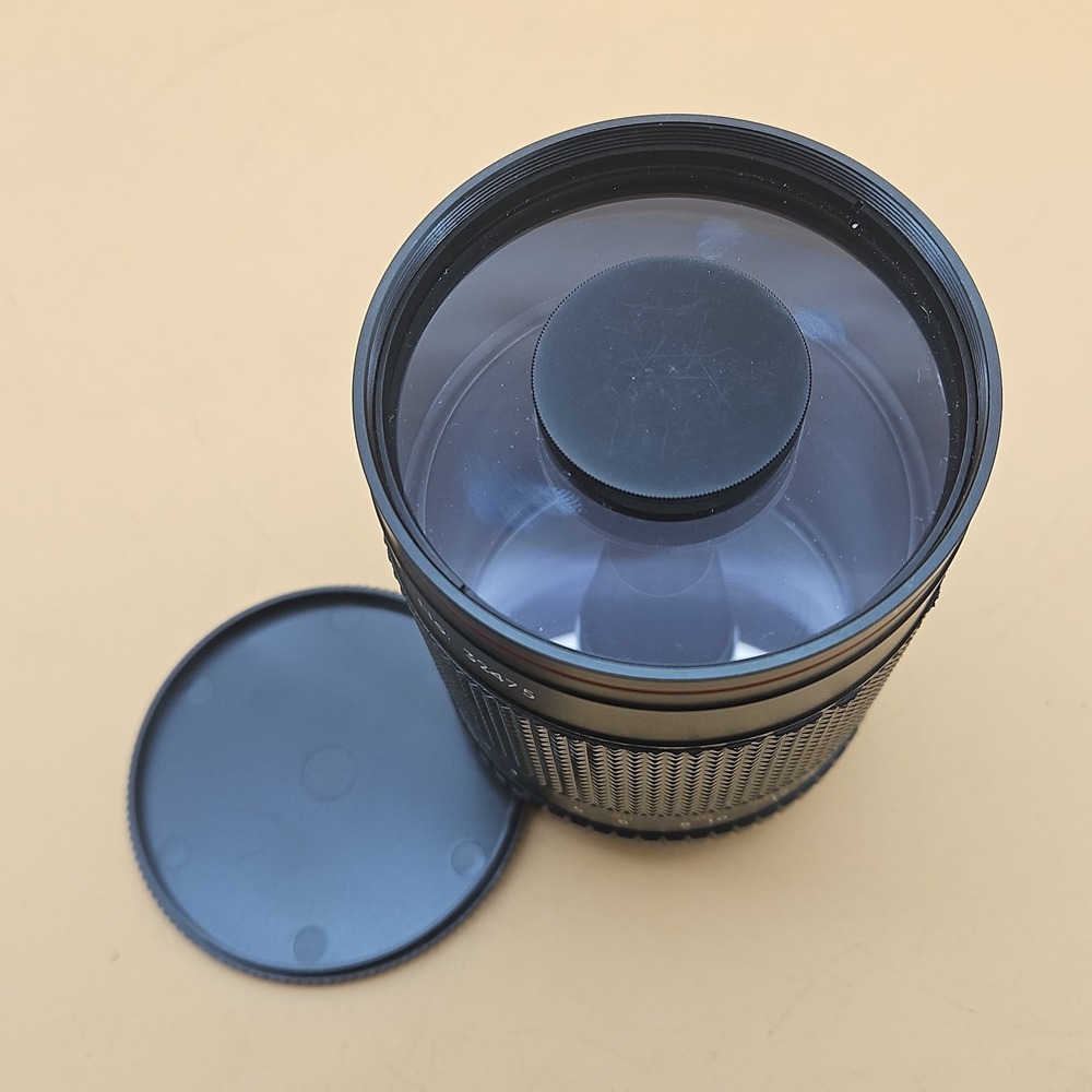 Bower Mirror Lens F=500mm MC 1:8.0 32475 W/ Lens Caps - Picture 6 of 7